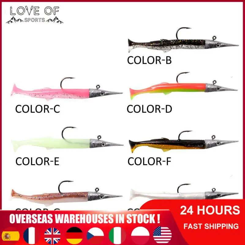 

Lead Head Soft Lure Soft Bait Fake Lure Silicone Fishing Bait Sea Fishing