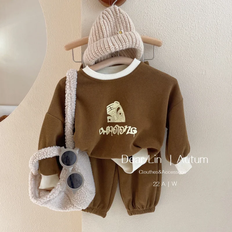 Детская одежда Duoya из Южной Кореи весна и осень детская Милая Толстовка