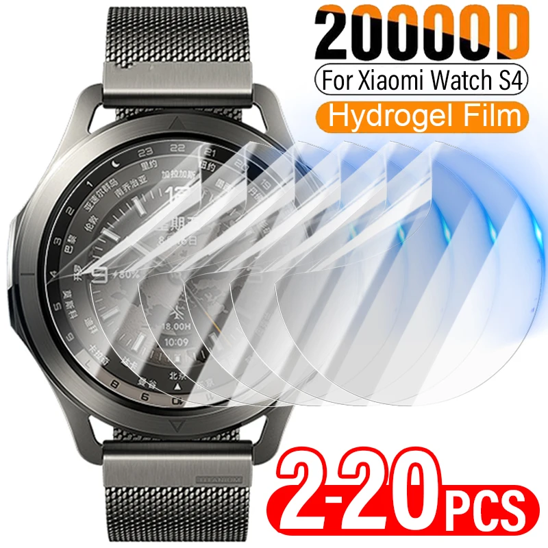 Гидрогелевая пленка для Xiaomi Mi Watch S4 HD