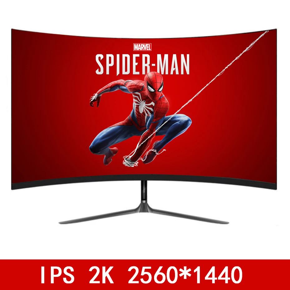 

27 inch Curved Monitor PC 75hz Monitors Gamer IPS 2k LCD Displays HDMI Compatible Monitors for Deaktop for Computer monitors