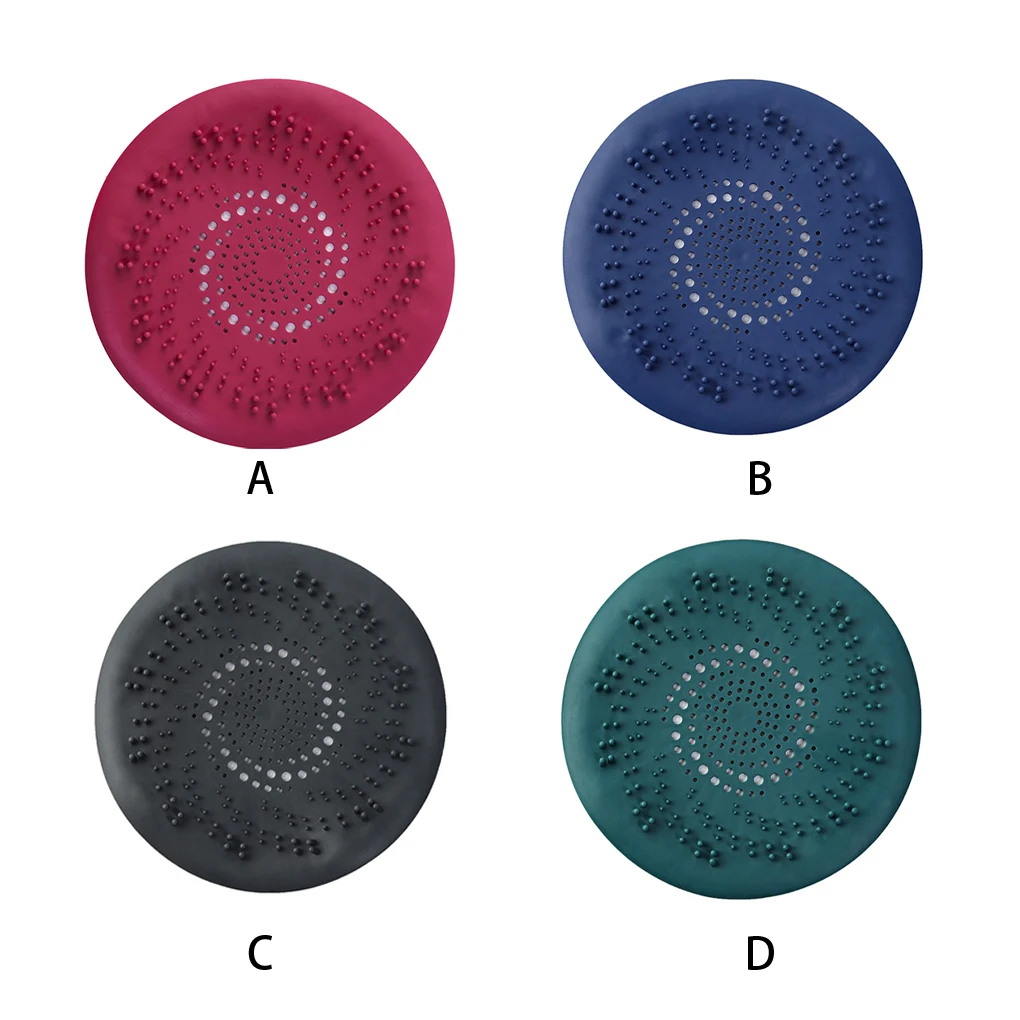 

Sink Strainer Kitchen Bathroom Bathtub Drain Filter Suction Cup Hair Catcher Residue Stopper Accessory Dark Gray