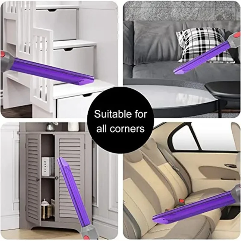 Для Dyson V10slim V12slim Light Pipe щелевой инструмент сменный беспроводной пылесос вакуумная