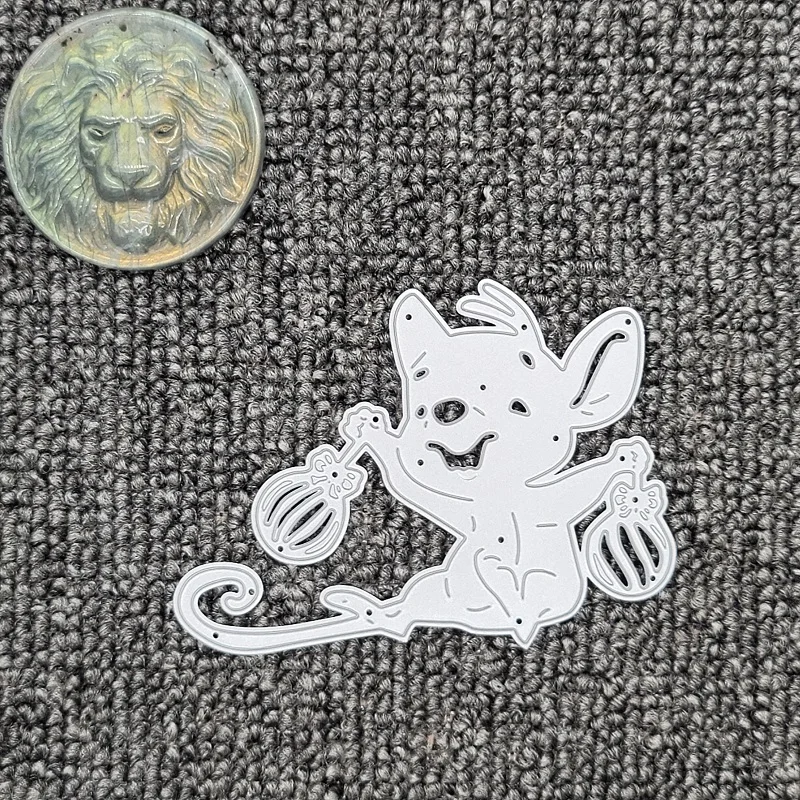 

Metal Cutting Dies Cut Die Mold Animal Mouse Decoration Scrapbook Paper Craft Knife Mould Blade Punch Stencils