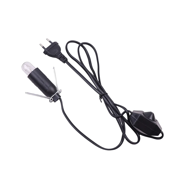 Кабель питания 1 5 м с диммером переключателем ВКЛ./ВЫКЛ. металлический зажим