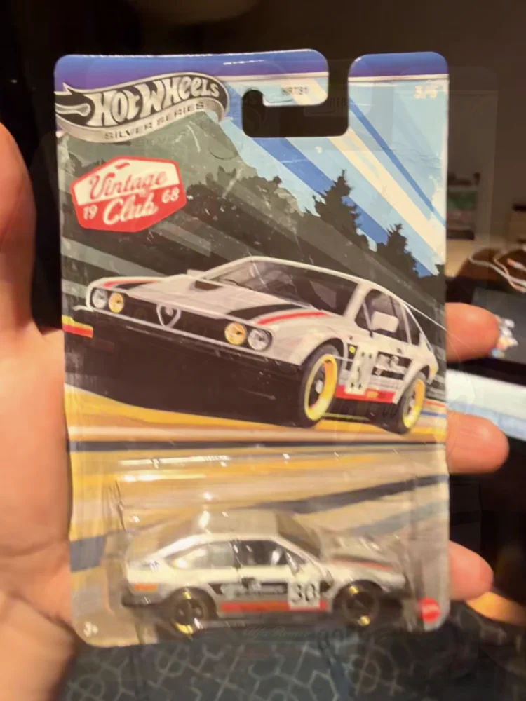 Фото Коллекционная модель гоночного автомобиля Hot Wheels Diecast - серия Silver HRT81, винтажный ретро-классический BMW 507, Porsche 356 для коллекционеров №5