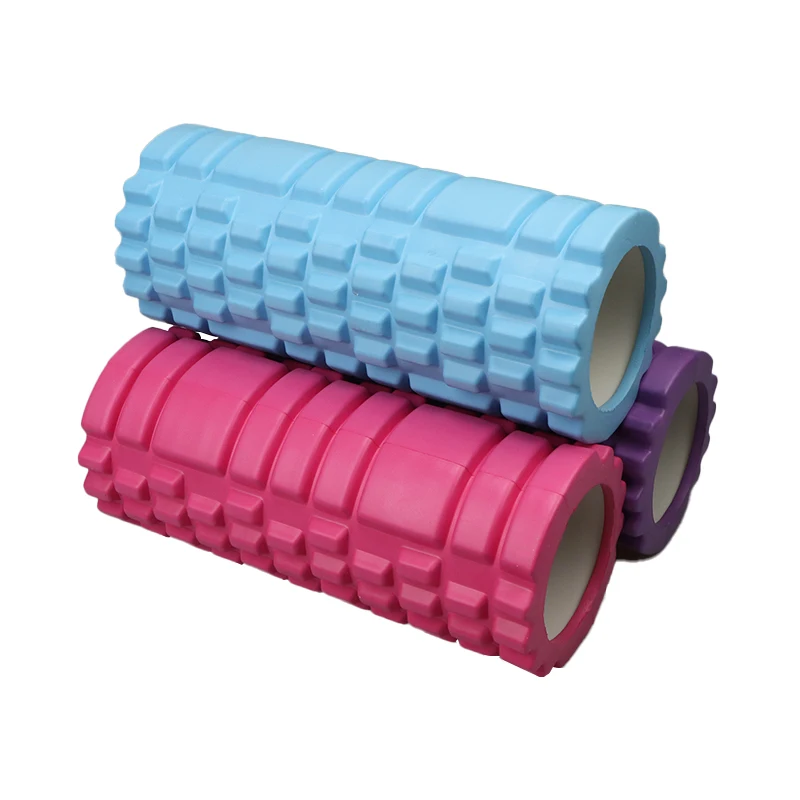 

Fitness Pilates Yoga Foam Shipping Yoga Gym Back Muscle 45/35cm Column Block Massage Exercise Roller Soft Yoga Roller Drop