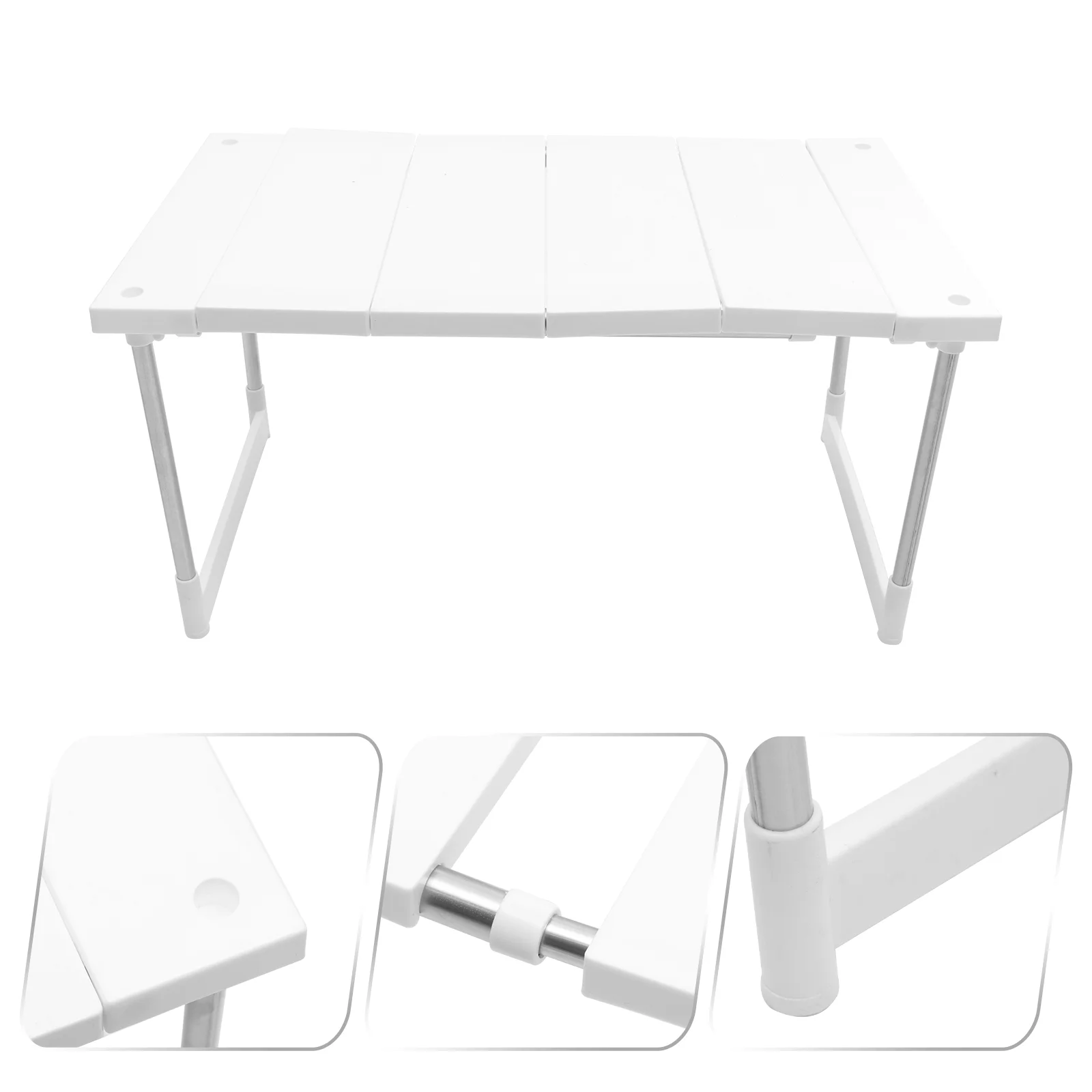 Telescopic Storage Rack Stainless Steel Cabinet Stand Oven Sink Holder Shelf Metal Kitchen Organizer Microwave