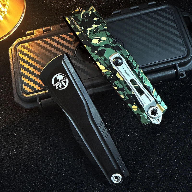 Фото Микро-EDC-нож серии UT Ultratech из стали D2 с алюминиевой рукояткой, высокой твердости, многофункциональный, портативный инструмент EDC. №2