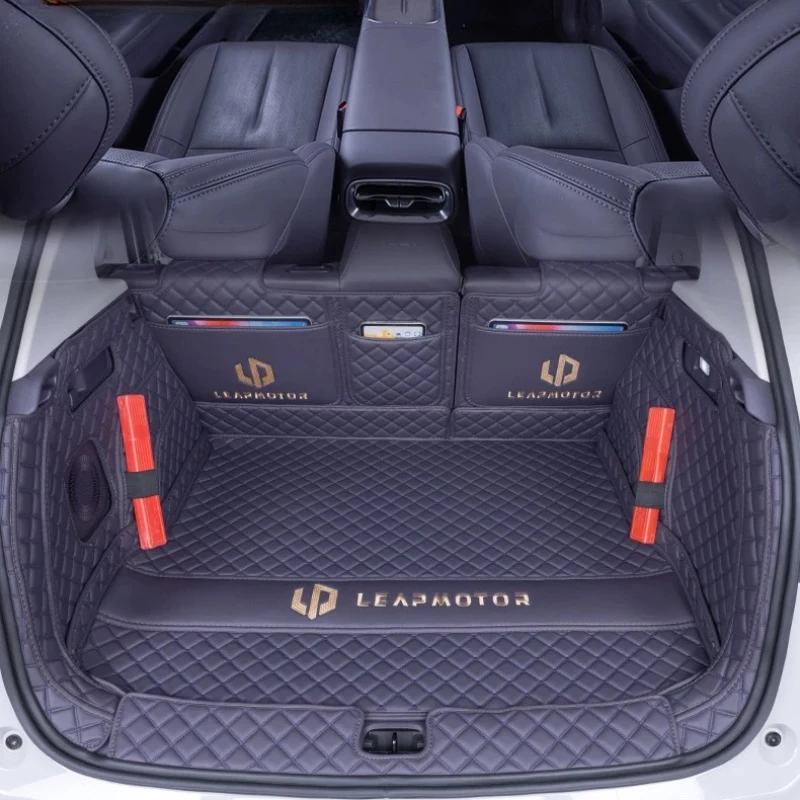Автомобильные коврики для LEAPMOTOR B10 2025-2026, коврик в багажник, кожаный, водонепроницаемый, защитный коврик для заднего сиденья, аксессуары для интерьера автомобиля (art.: 3920da9f77355) - 3920da9f77355