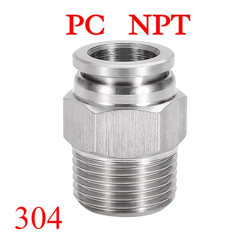 

ПК PL1/8 дюйма 1/4 дюйма 3/8 дюйма 1/2 дюйма 3/4 дюйма BSP NPT женский и мужской пневматический ниппельный колено из нержавеющей стали 304, быстроразъемный воздушный фитинг