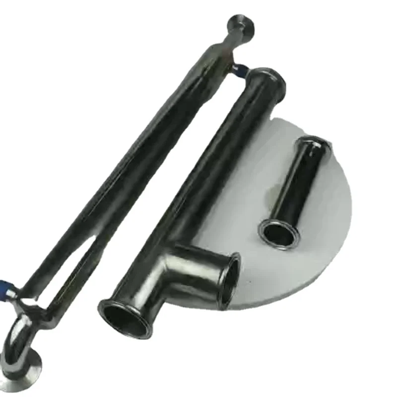 

Stainless Steel Tri-clamp Milk Can Lid End Lid With Hole