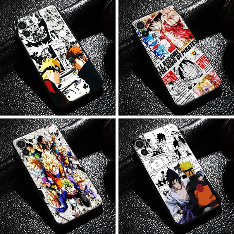 

Dragon Ball Naruto One Piece For Xiaomi Mi 11 11 Lite 5G Phone Case For Xiaomi 11 11 Lite Silicone Cover Funda Liquid Silicon