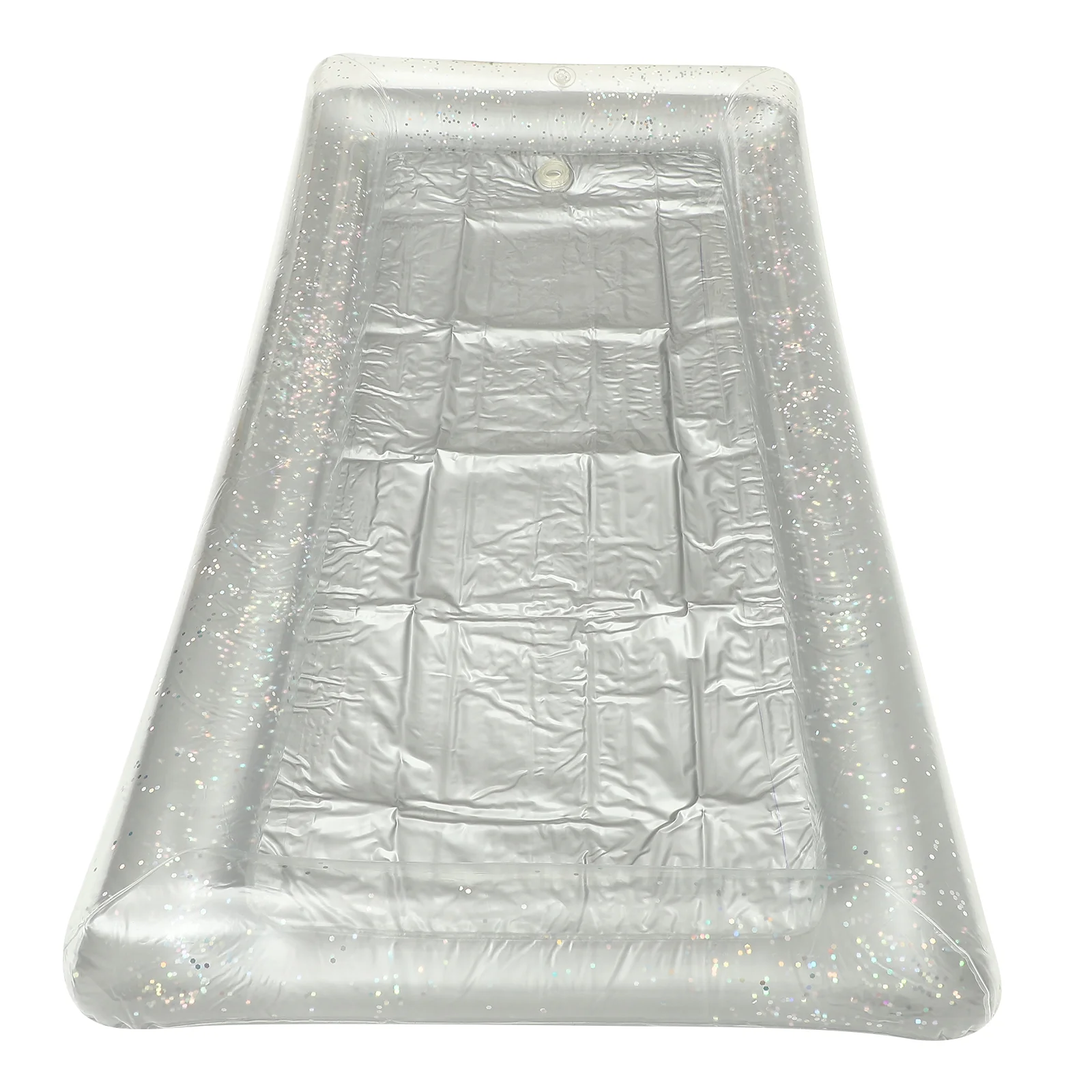 

Drink Inflatable Holder Cooler Ice Bar Tray Floats Pool Floating Beverage Buffet Salad Serving Floaties Blow Up Party Beer