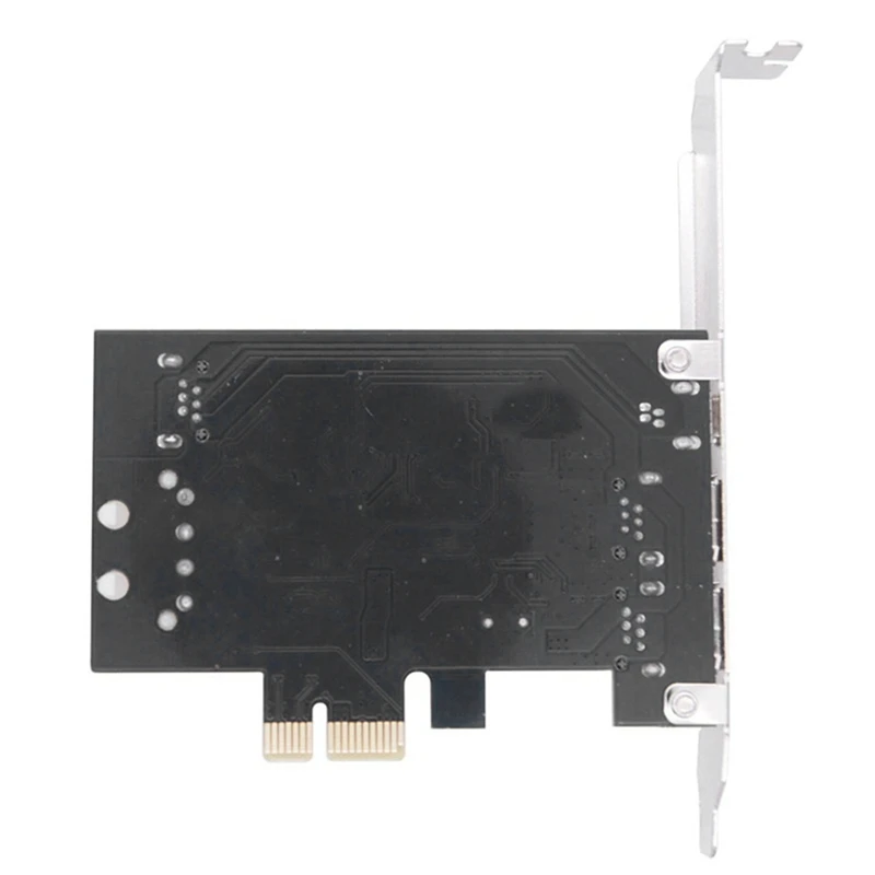 PCI-E 1X IEEE 1394A 4 порта 3 + 1 адаптер карты Firewire 1394 A PCIe с 6-контактным до 4-контактным