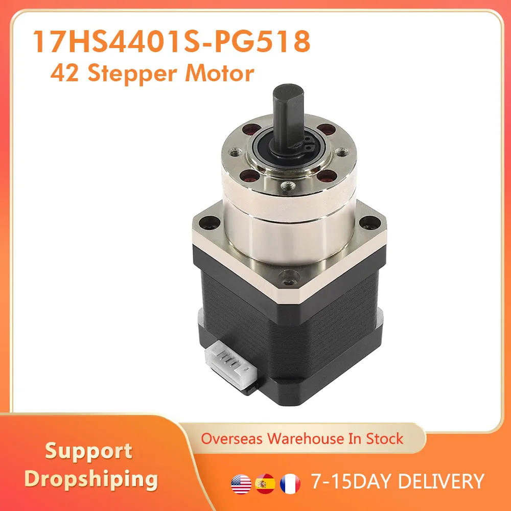 

Контроллер шагового двигателя 17HS4401S-PG518 42, микрошаговый драйвер, совместимый с Kossel Prusa l3, ультрабук Corexy для 3D-принтера