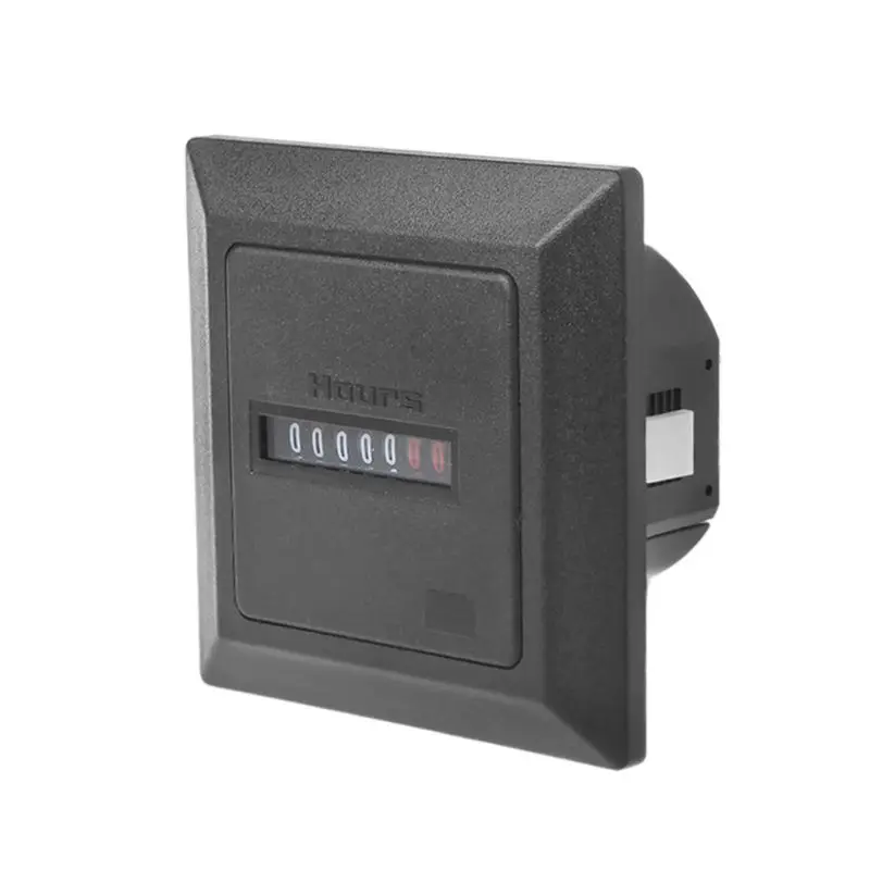 

Accurate HM-1 Timer Square Counter Digital 0-99999.9 Hour Meter Hourmeter Gauge 0.3W AC220-240V / 50Hz AC 367D