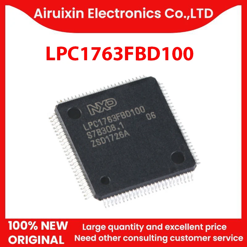 

100% New and Original LPC1763FBD100 TQFP100 1PCS/LOT