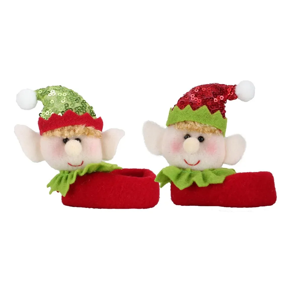 

Cloth Fairy Bottle Cover New Cute Shape Red and Green Bottle Supplies Unique Christmas Decoration