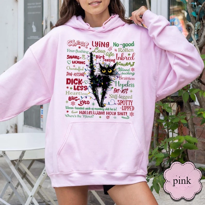 Новые толстовки и с капюшоном Ugly Christmas Vacation Quotes Толстовка Рождественский свитер