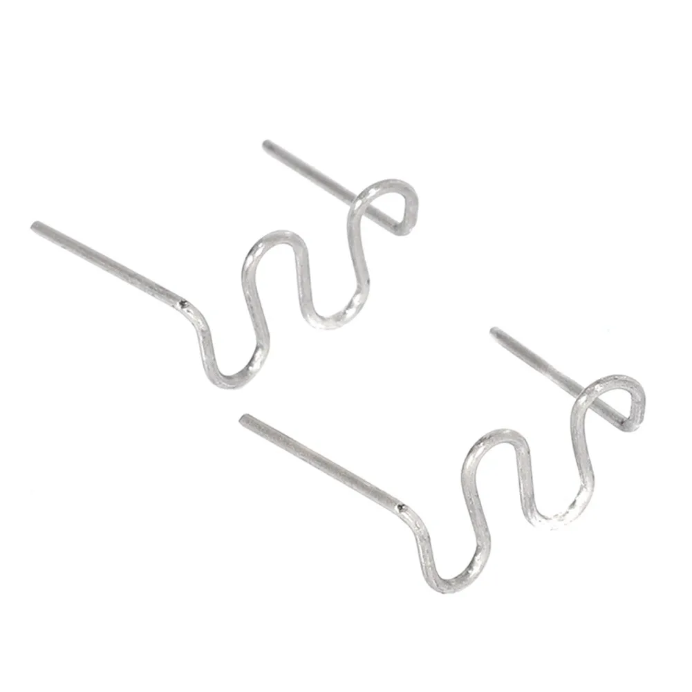

1000Pcs/Set S Wave Staples Hot Stapler Staples For Plastic Welder Repair Hot Welding Machine Welding Bumper Car Repair Tool