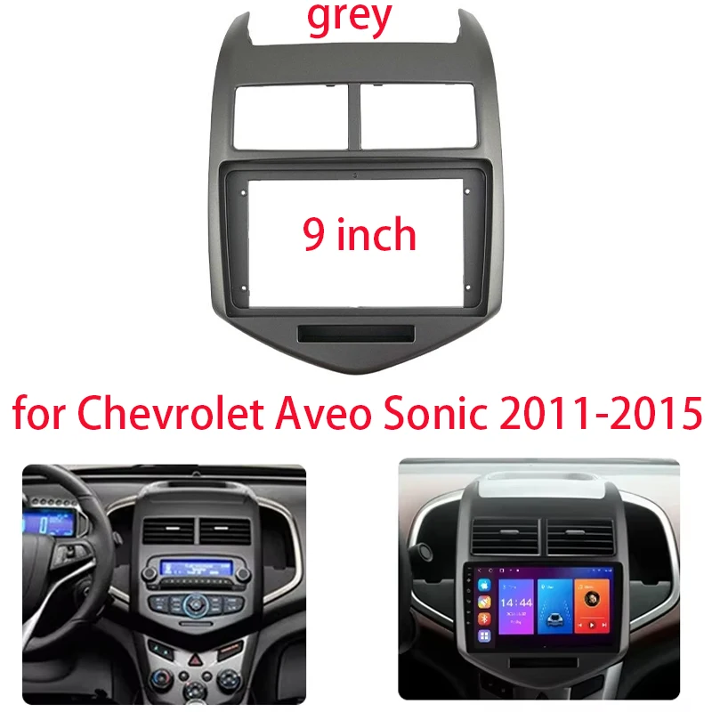 9-дюймовый комплект приборной панели для Chevrolet Aveo Sonic 2011-2015 автомобильный