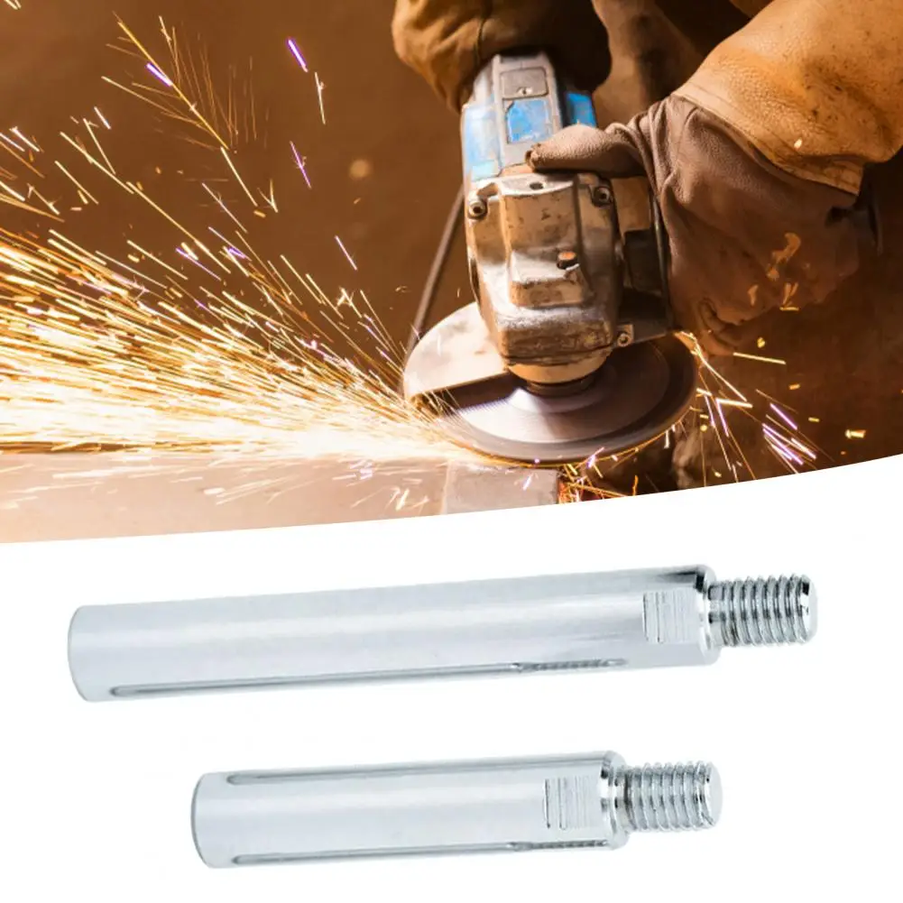 

Useful Carbon Steel Grinder Extension Rod Wear Resistant Multifunctional Grinder Thread Adapter High Strength