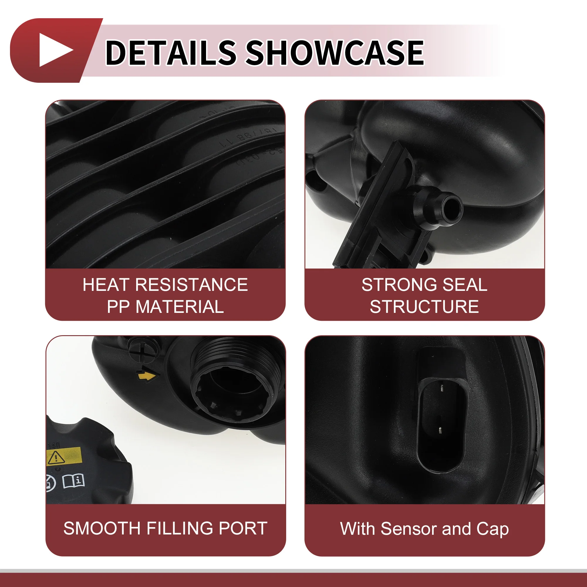 UXCELL Резервуар для охлаждающей жидкости двигателя Расширительный бачок BMW 330i