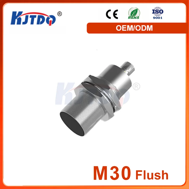 Аналоговый индуктивный датчик приближения PNP M30 IP67 Flush Sn 10 мм ток выходное напряжение выходной ток 24 В постоянного тока