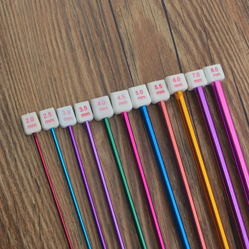 11 шт. набор длинных вязальных крючков для вязания |