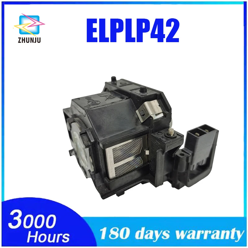

Запасная лампа для проектора ELPLP42 для EPSON EB-410W, EMP-270, EMP-280, EMP-822, EMP-83, EMP-W6, EX90