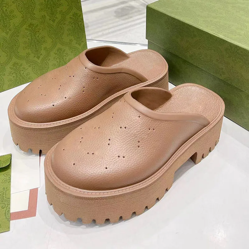 Women Slippers Round Toe Candy Colors Outwear Slip on Vacation Beach Flip Flops Slipper Thick Sole