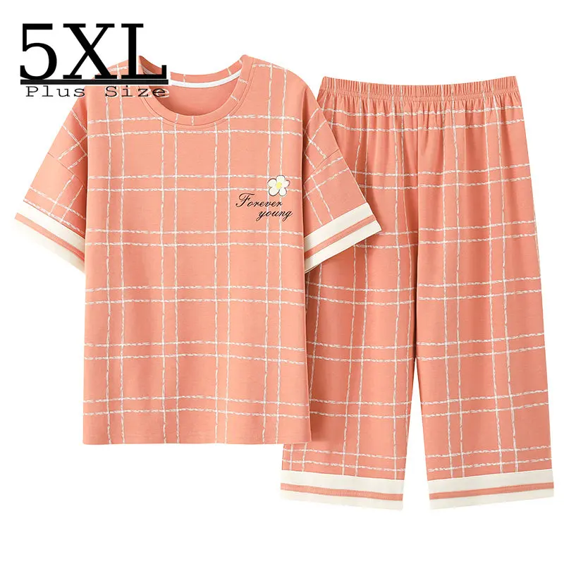 

Одежда для сна 5XL летний женский пижамный комплект короткая домашняя дешевая Женская одежда и бесплатная доставка комплект Женский комплект из 2 предметов