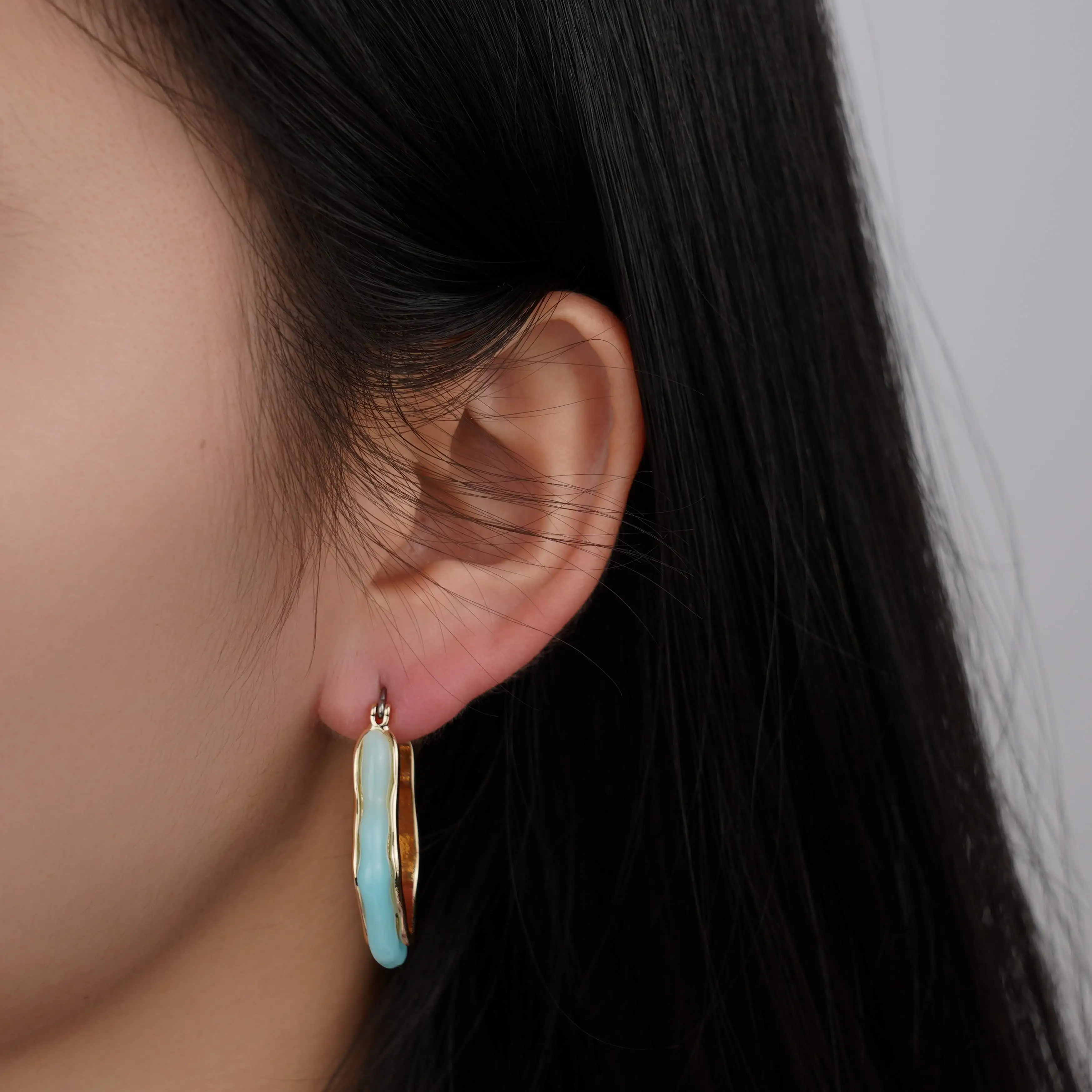 Модные простые серьги для женщин ювелирные изделия в подарок на день Святого