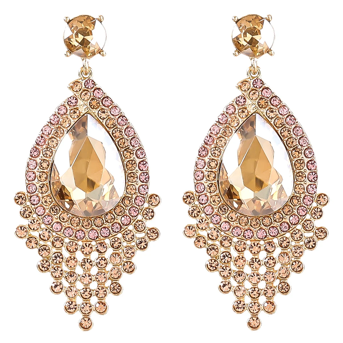 

Personality Creative Rhinestone Earrings for Woman Party Earrings
