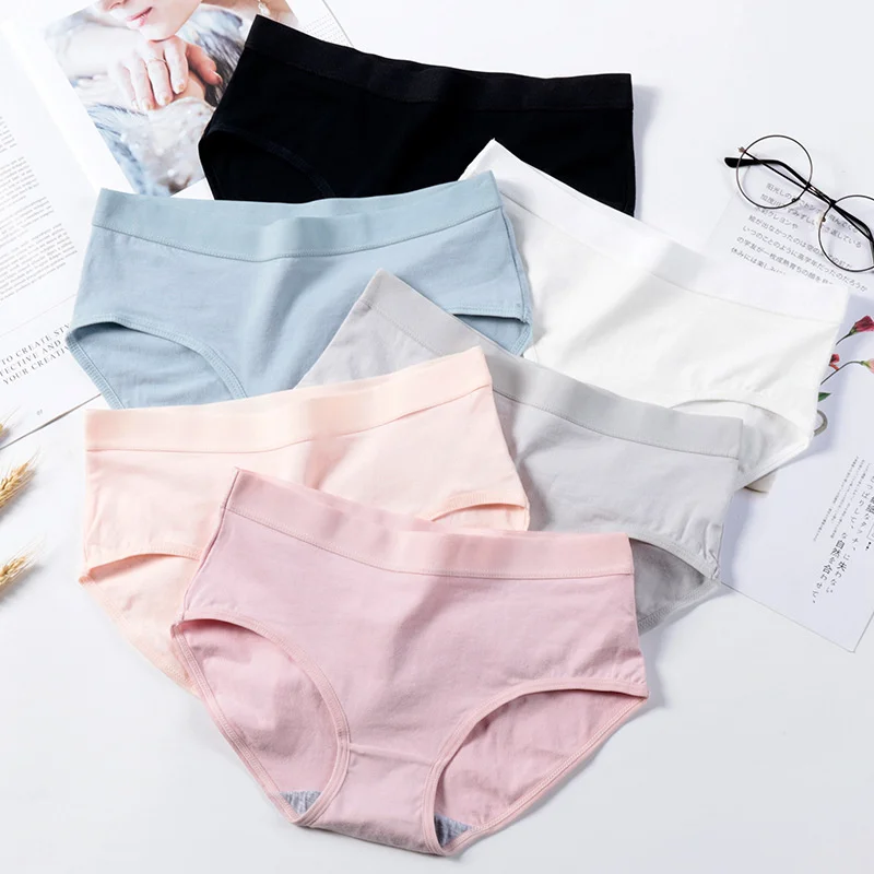 

Нижнее белье женское хлопчатобумажное однотонное, без следов