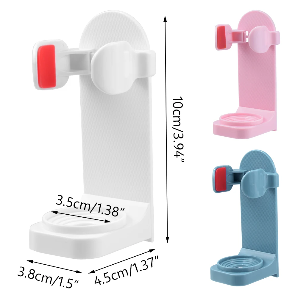 

Toothbrush Holder Traceless Stand Rack Creative Electric Toothbrush Organizer Wall-Mounted Holder SpaceSaving Bathroom Accessory
