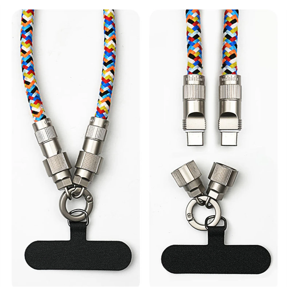 Новинка подвесной шнур зарядный кабель 2 в 1 для iphon 15 PD60W