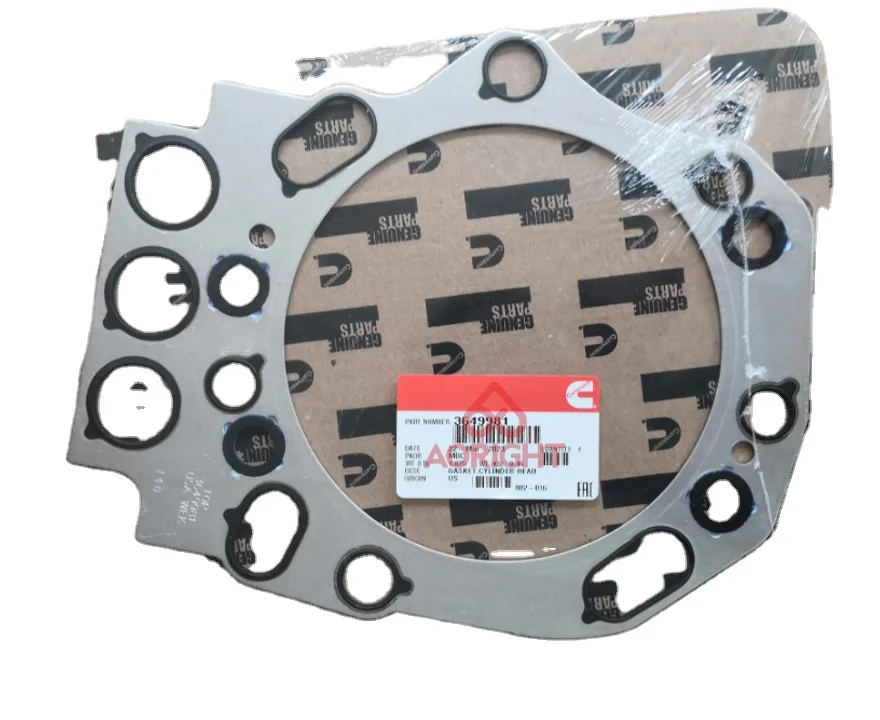 Оригинальная запасная часть дизельного двигателя QSK60 3649981 Прокладка головки