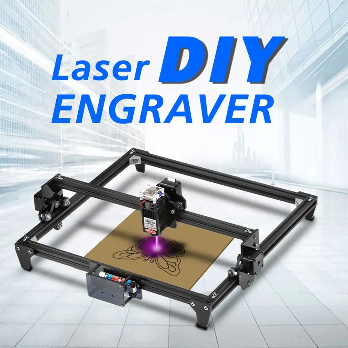

2500mW/5500mW Laser Engraver 7.5W/20W Cnc Router TT-2.5/TT-5.5 Laser Engraving Cutting Machine For Wood/Leather/Metal/Acrylic