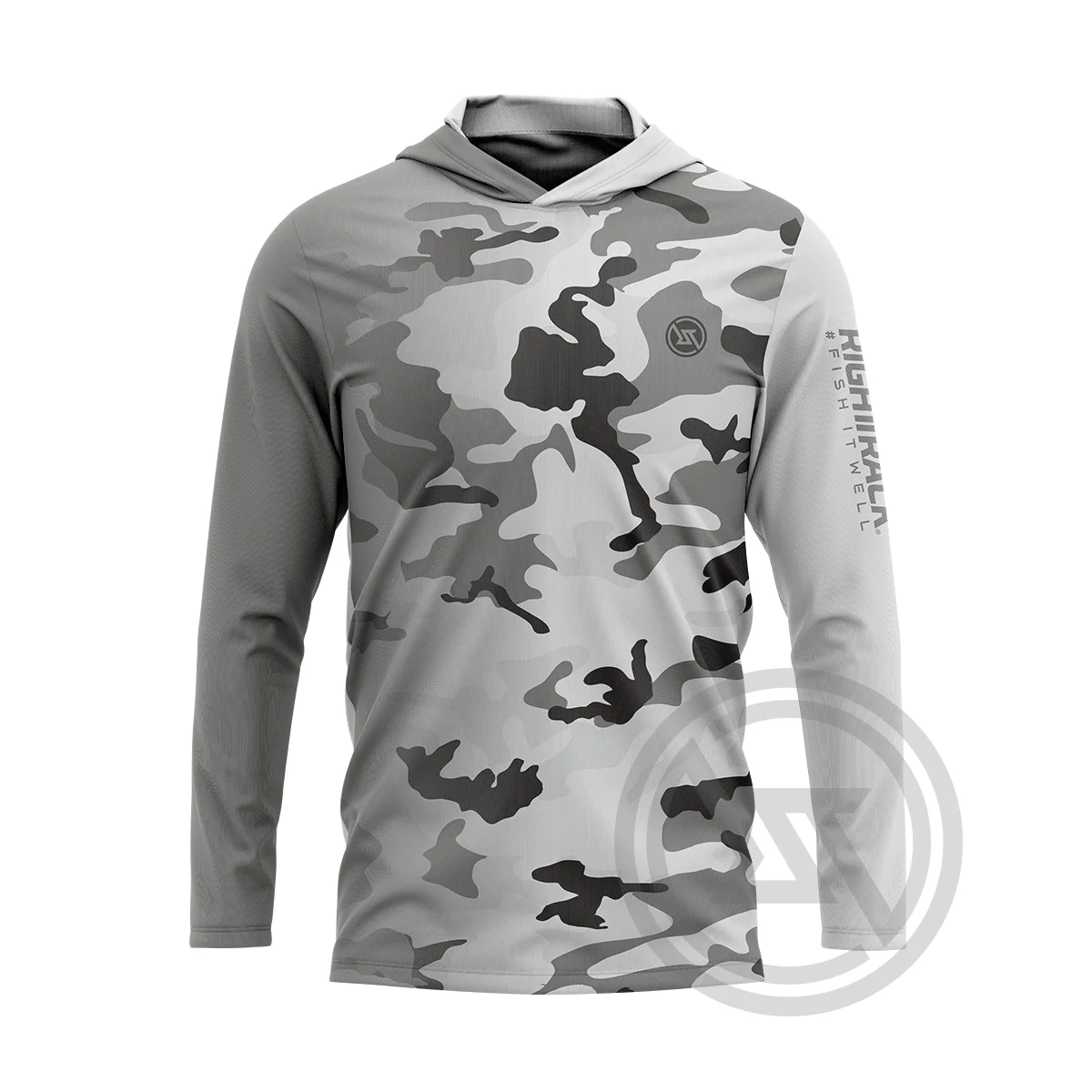 

Camping & Hiking Hoodie Clothes Fluor Camo Unisex Long Sleeve Mesh Lightweight Sunscreen T-shirts UV UPF50+ RT Fishing Apparel