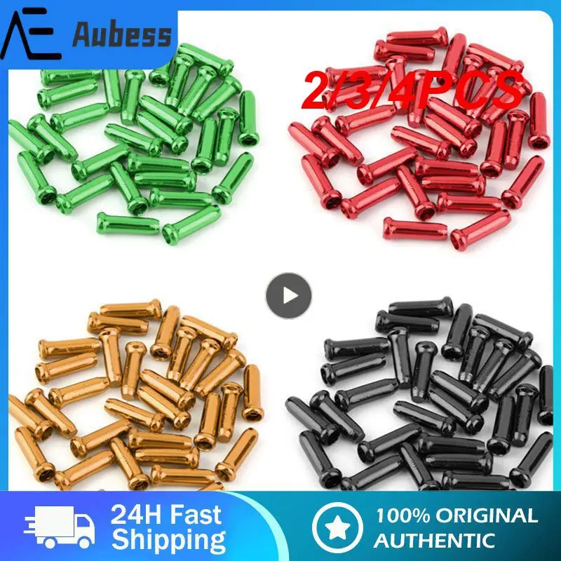 

4PCS /lot Bike Variable Speed Brake Line Core Cap Bicycle Brake Shifter Aluminum Inner Cable Tips Crimps End Caps Cycling Parts