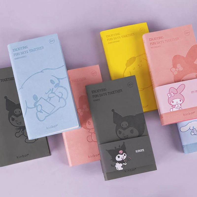 

Kawaii Sanrio Cartoon Stationery Weekly Plan Cute Hand Account Checkered Notebook Children Gifts Mymelody Kuromi Cinnamoroll
