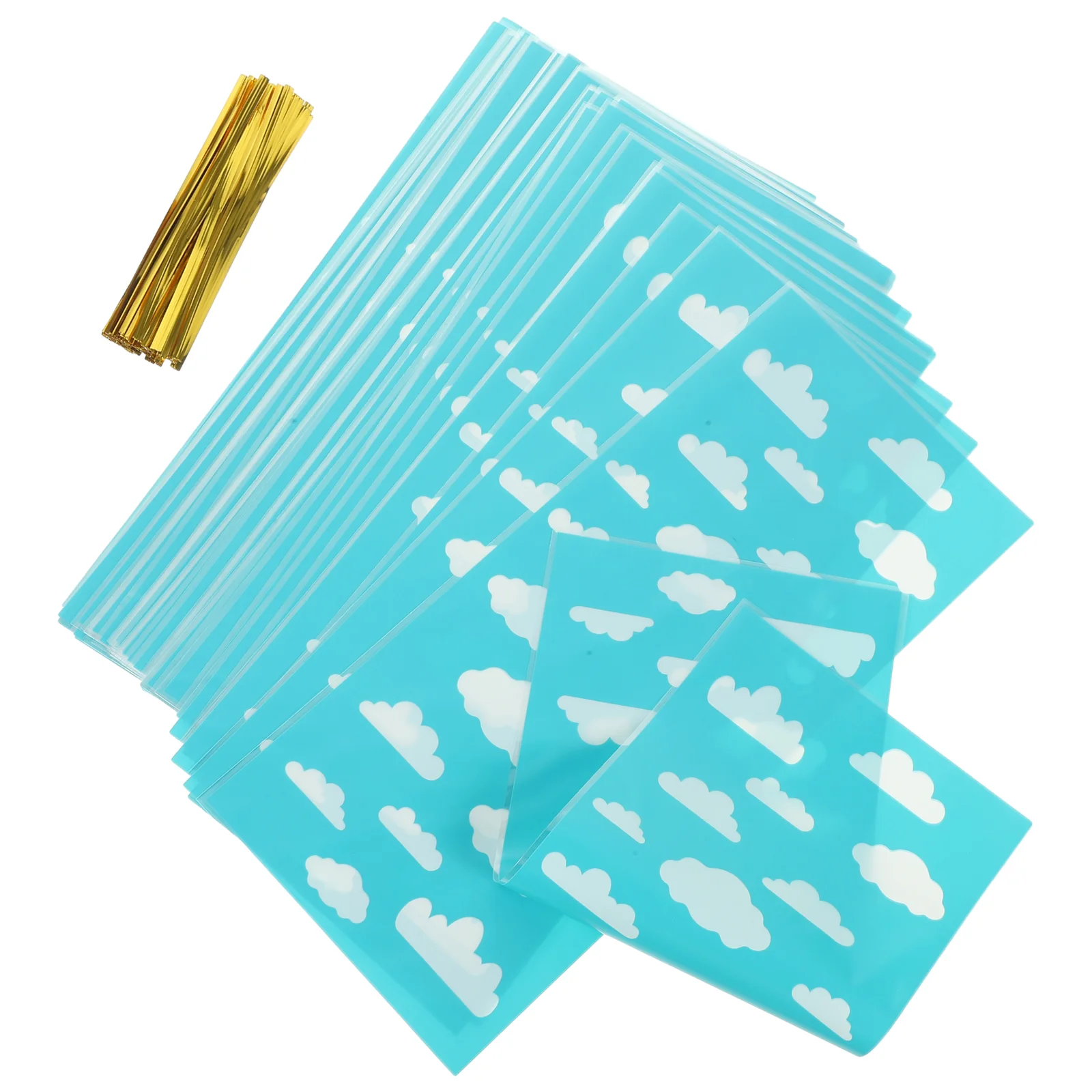 

100 Pcs Gift Bags Treat Girls Birthday Presents Packing Wrapping Opp Snack Storage Baby Medium Size