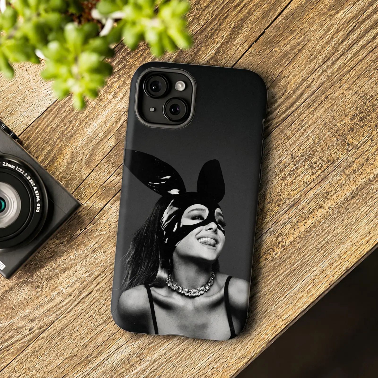 Фото Стильный чехол для телефона A-Ariana G-Grande для iPhone 17 16 15 14 13 12 11 Pro Max Air, двухслойный, противоударный, защитный, 2-в-1 №2