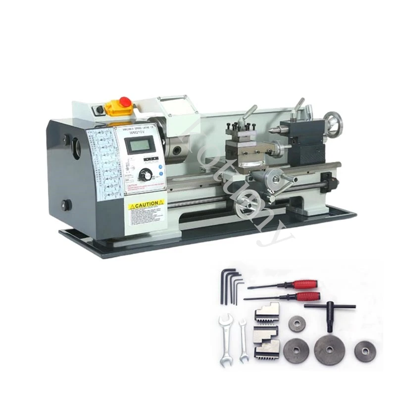 210 В мини-токарный станок по металлу многофункциональный деревообрабатывающий