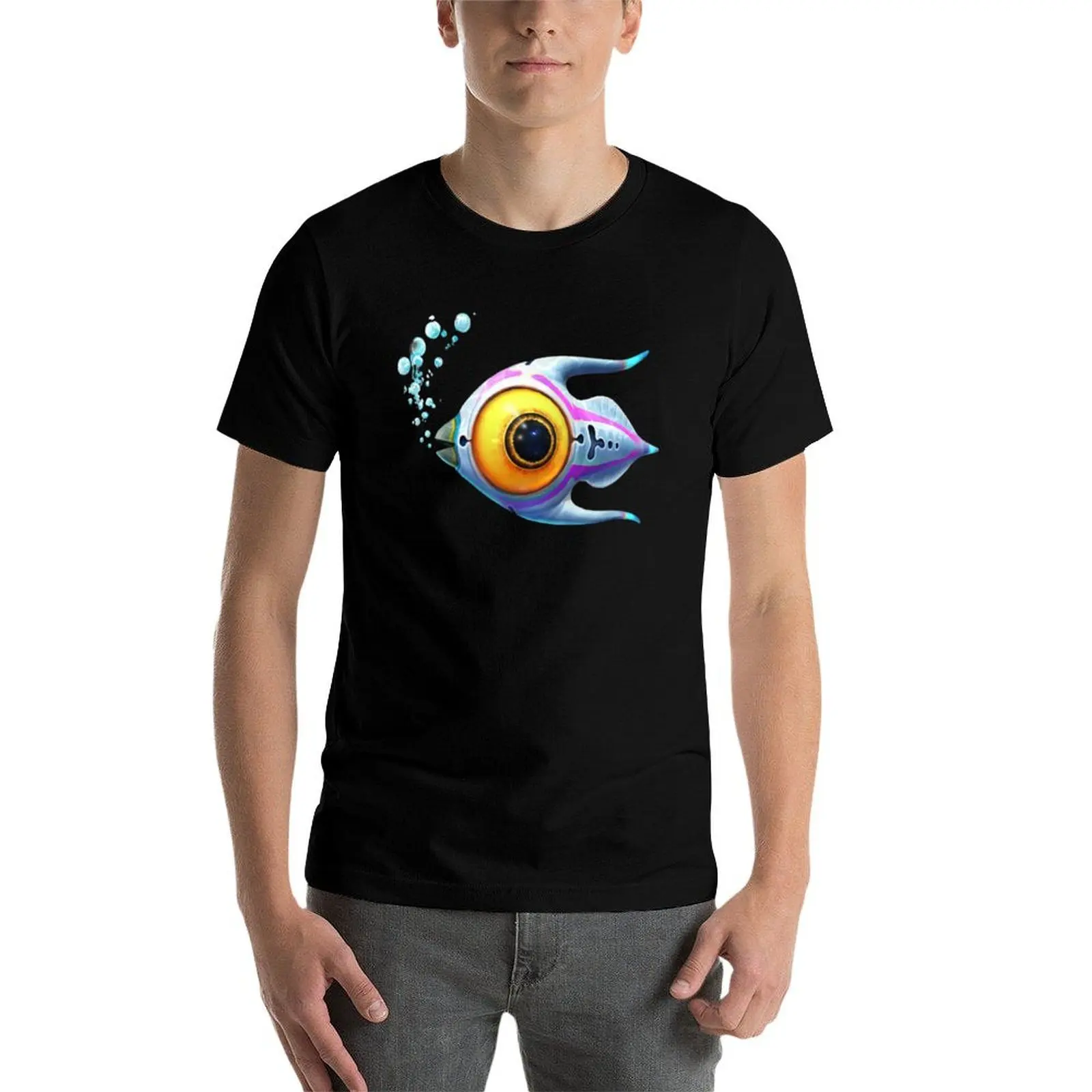 Футболка Subnautica Below Zero Peeper винтажные рубашки роскошная одежда футболка на заказ