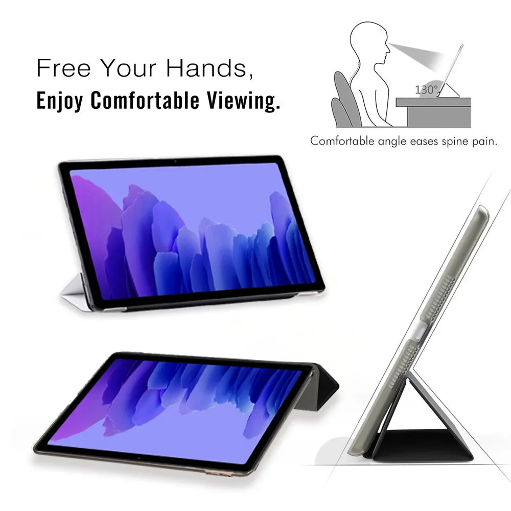 Чехол для планшета Samsung Galaxy Tab A7 10 4 T500/T505/Galaxy A 1 2019 T510 T515 кожаный складной