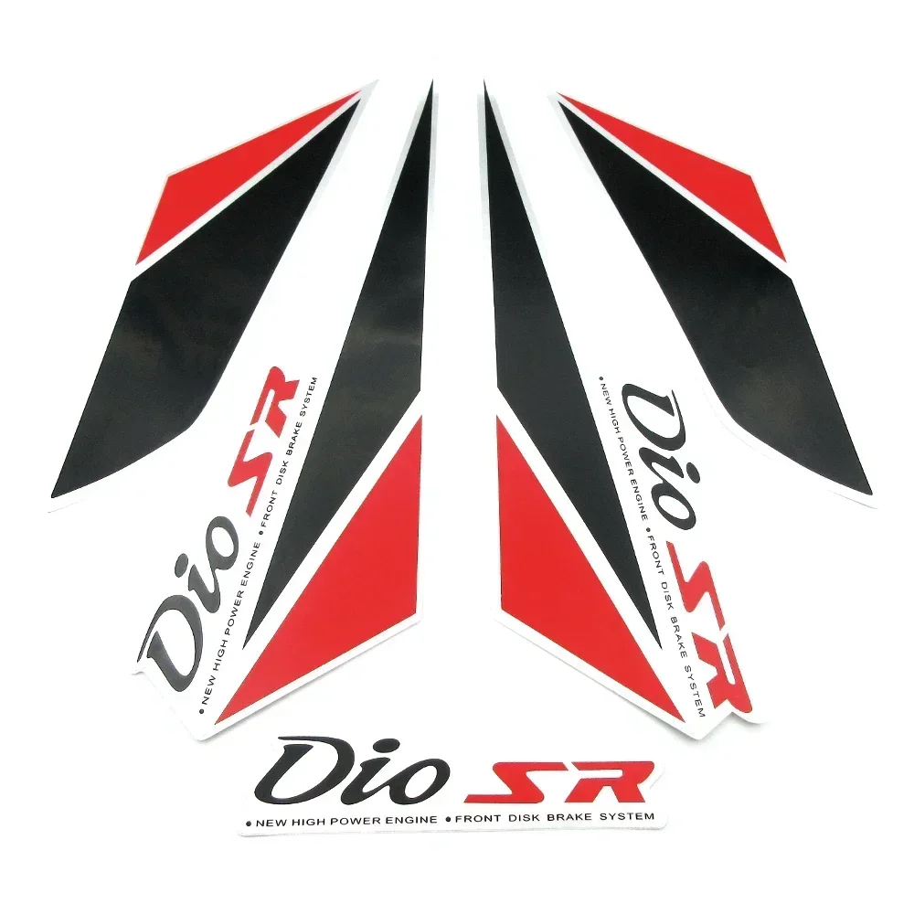 Наклейки Motorfiets Hele Lichaam Kuip для Honda Dio Sp Sr Dio50 Af17 Af18 Af27 Af28 Lijm Decoratieve Stickers Scooter Logo