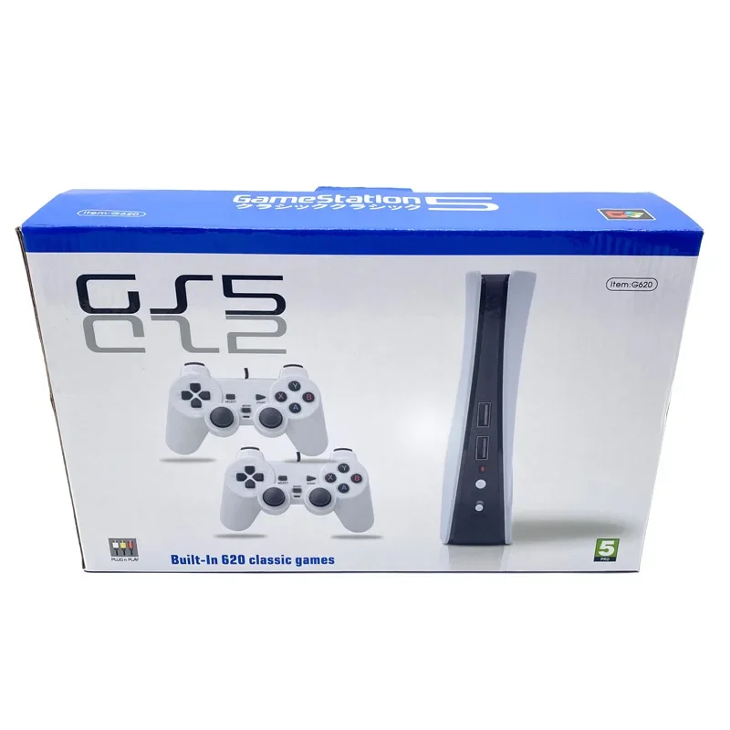 Новинка GS5 Pro G620 видео игровая консоль с 620 классическими играми 8 бит ТВ Ретро