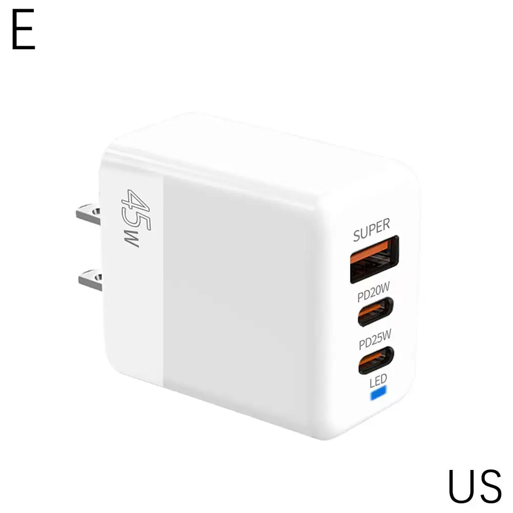 Зарядная головка для ЕС/США/Великобритании USB-разъем быстрая зарядка с полным